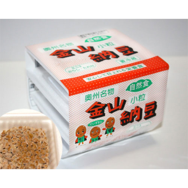 金山納豆(タレからし付) 3P